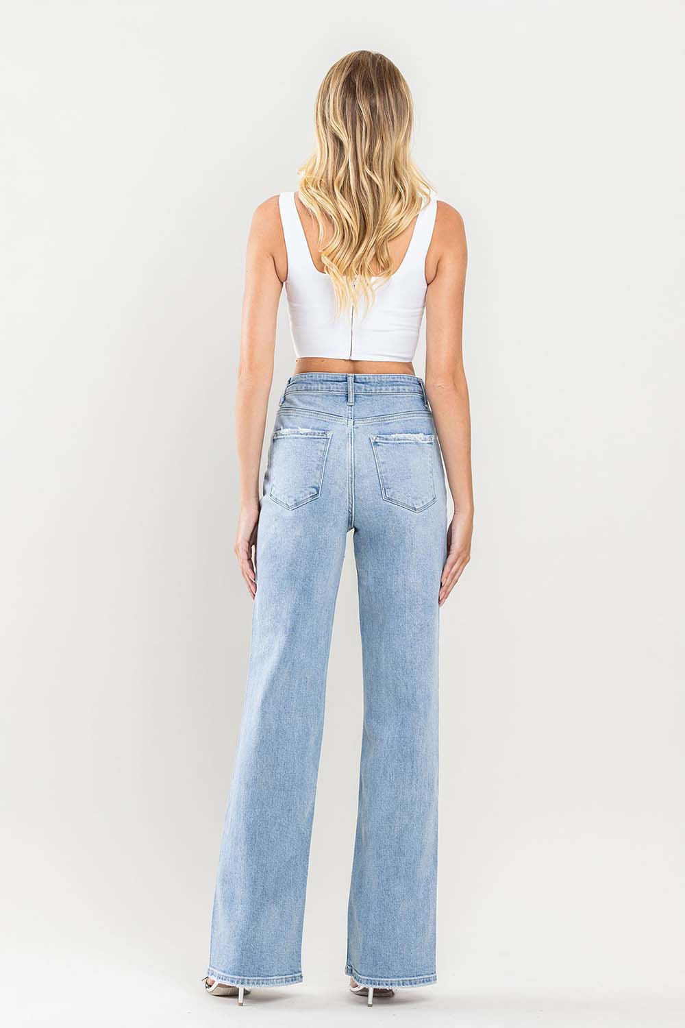 90S STRETCH VINTAGE FLARE JEANS